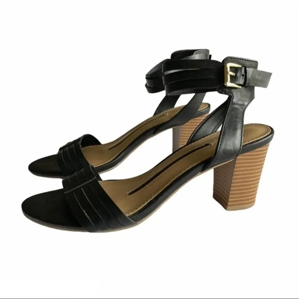 New Direction Strappy Block Heel, Size‎ 7.5